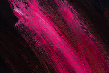 黒背景にピンク色