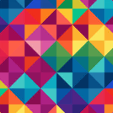 abstract colorful background in Pride Month LGBTQ+ concept vector