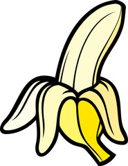 Banana fruit PNG illustration