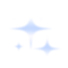 Obraz premium Blue Gradient Sparkle