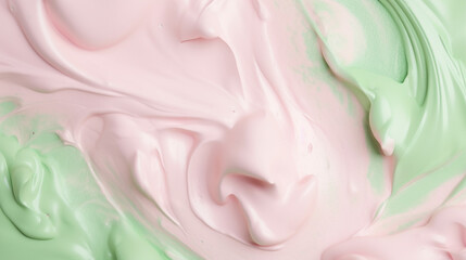 Ice cream texture in pastel colors as background