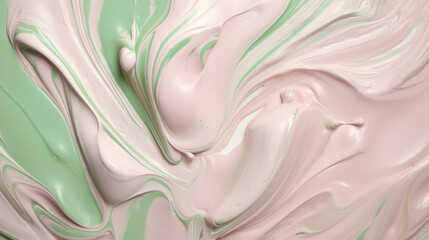 Ice cream texture in pastel colors as background
