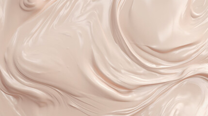 Makeup cream texture as a background
