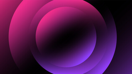 Modern Abstract Background with Motion Round and Pink Purple Gradient Color