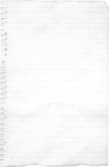 Vintage Paper with Distressed Texture and Torn Aged Edges: Rustic Brown