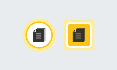 Document, Paper, File, page symbol, icon. vector Illustration graphic, web design