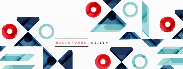 Circle minimal abstract background. Design for wallpaper, banner, background, landing page, wall art, invitation, prints, posters