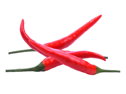 Red Chilli Padi, Bird's Eye Chilli, Bird Chilli, Thai pepper isolate transparent png