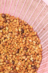 Coffee beans,In the ferment and wash method of wet processing