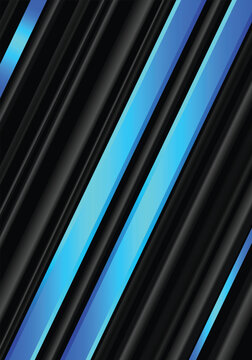 Black-Blue Shiny Overlapping Texture Pattern Background, Vector File