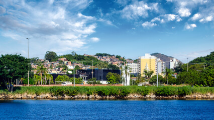 Fototapeta na wymiar Cityscape buildings in Rio de Janeiro, Brazil