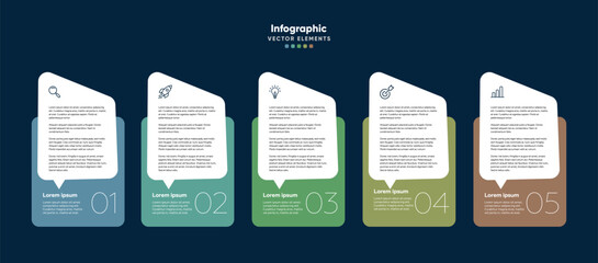 Timeline infographic design with options or steps. Infographics for business concept. Can be used for presentations workflow layout, banner, process, diagram, flow chart, info graph, annual report.