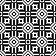 Seamless models. Modern stylish texture. Monochrome, simple. Vector.