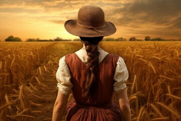 American farmer. Generate Ai