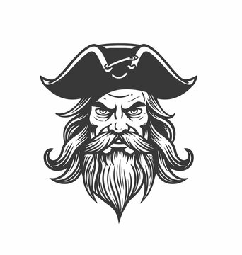 Pirate with hat