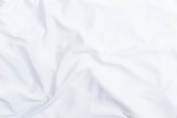 White fabric background, waving white cloth texture background