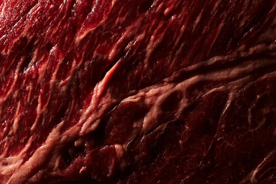 Marble meat beef steak texture close up background