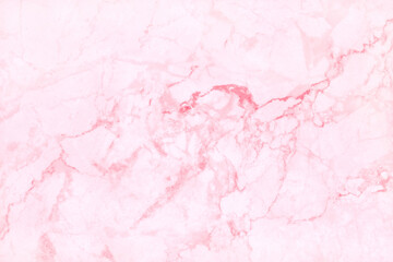 Pink marble texture background with high resolution in seamless pattern for design art work and interior or exterior.