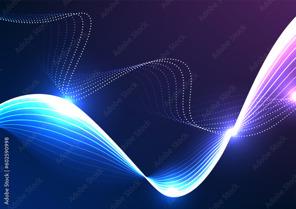 Poster abstract background technology modern communication technology allows users to communicate long dist