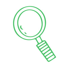 magnifying glass illustration