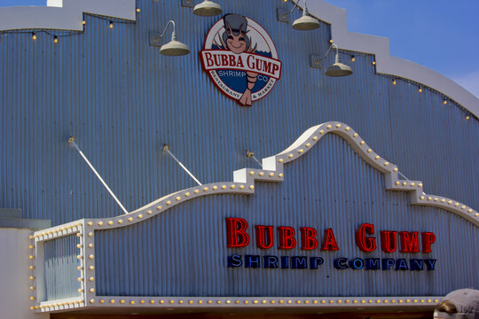 Bubba Gump in Santa Monica, in America