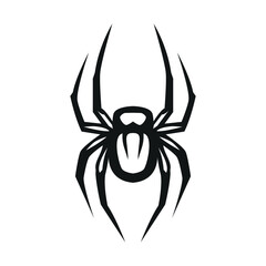 spider logo icon vector illustration