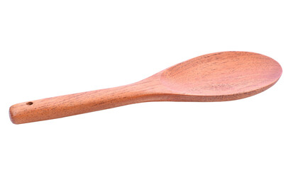 Wood or wooden spoon isolated transparent png