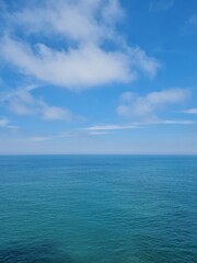 Fototapeta premium blue sky and sea