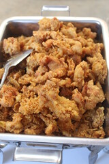 crispy coated batter southern style fried chicken
