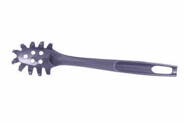 Nylon gray spaghetti spoon