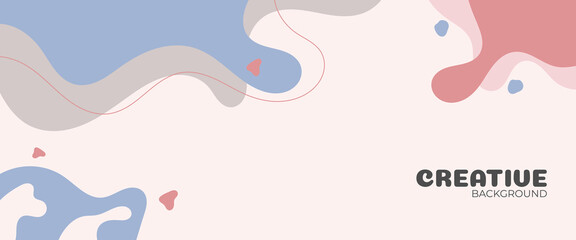 Creative simple abstract bright background, suitable for social media templates, banners, posters, etc.