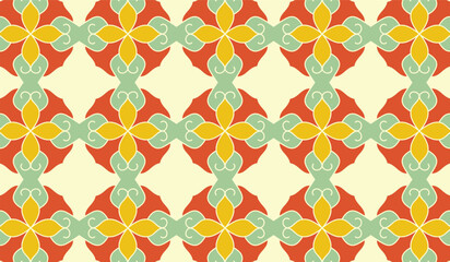 Geometric KDP Pattern Coloring pages 