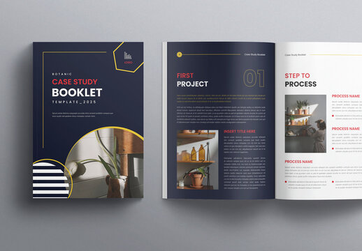 Case Study Booklet Template