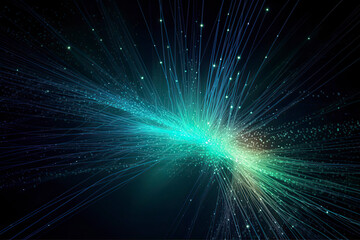 Naklejka premium Fiber optics lights abstract background