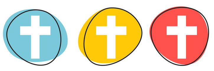 Obraz premium Button Banner für Website oder Business: Beerdigung, Tod oder Friedhof