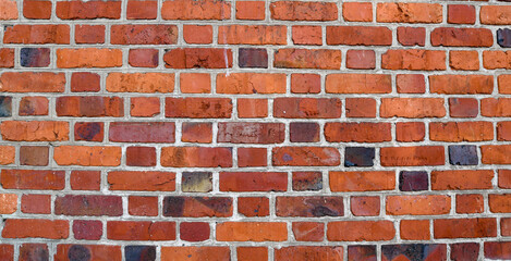 Wall from old bricks. Perfect as a background or texture.