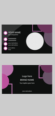set of modern business card design, flat design vector, modern presentation card, vector business card template, business card, modern visiting card