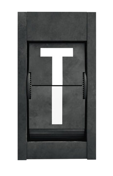 Split - Flap 3D Typography Alphabet PNG Letters