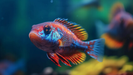 fish in aquarium