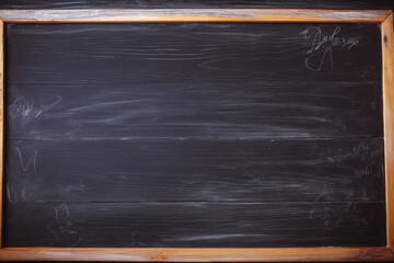 Chalk black board. Blackboard. Chalkboard. background wallpaper. Generative AI