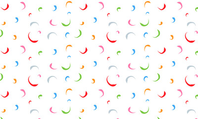 colorful geometric simple seamless patterns - bright symmetric textures. Vector repeatable minimalistic backgrounds	