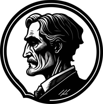 The Jefferson Davis vector image exudes a sense of leadership and authority. With his commanding presence and well-groomed appearance, Davis is depicted as a symbol of power and influence. The image.