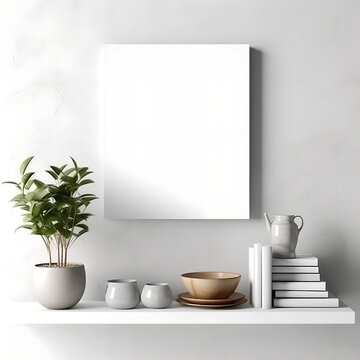 Mockup frame, wall art mockup, home decor mockup © Riz