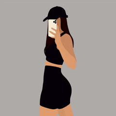 Girl in a cap 