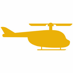 Helicopter air transport for decoration.