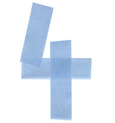 Handmade Tape Aplhabet or PNG Letters