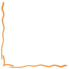 Obraz premium Oriental Corner Border 