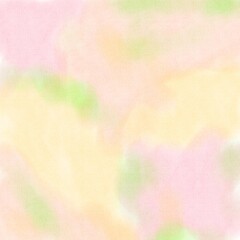 Light pink yellow green pastel watercolor background