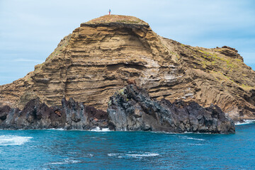 Fototapeta na wymiar seascape Port Moniz in Madeira
