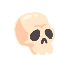 dead man skull cartoon halloween night horror